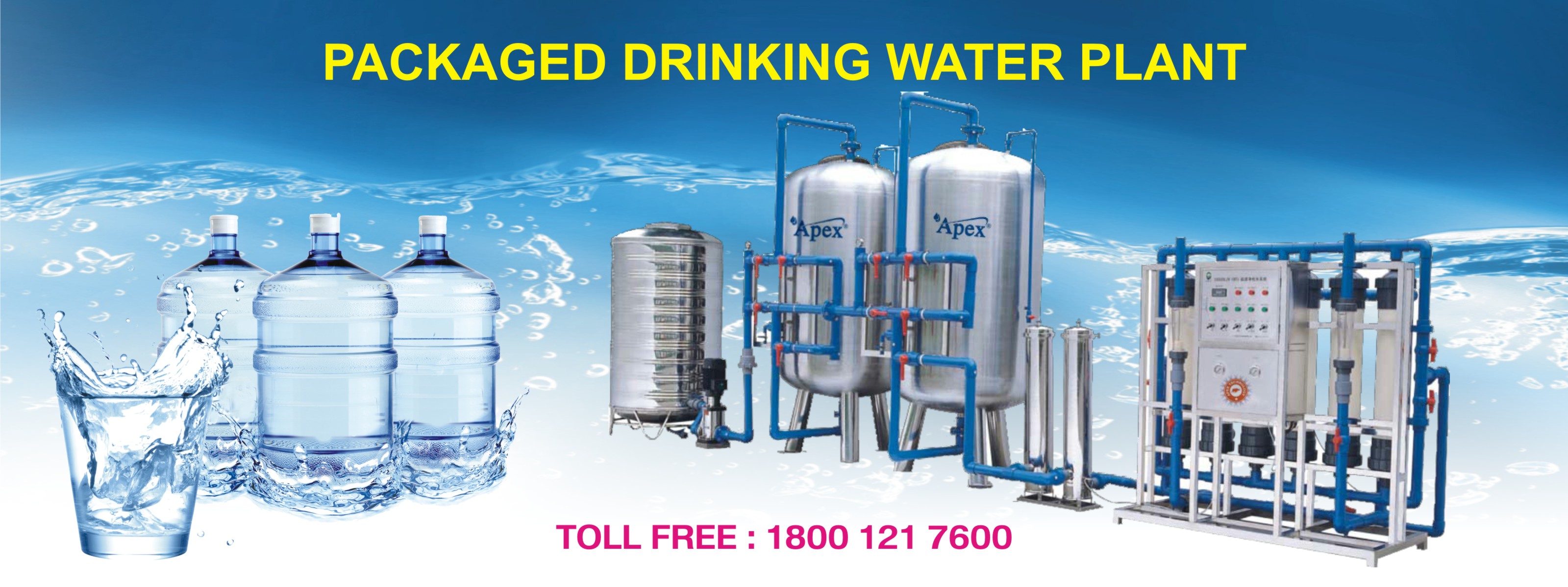 APEX TECHNOLOGY, Packaged Drinking Water Plant in Siliguri, West